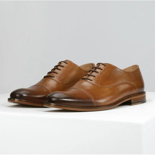 Wojas męskie buty wizytowe ze skórzaną podeszwą roz. 43